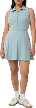 TravisMathew Move Half-Zip Sleeveless Dress