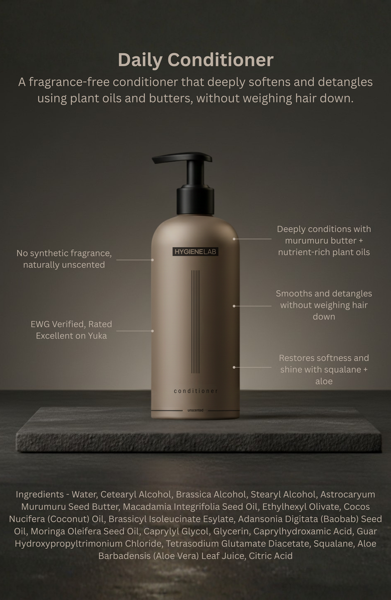 HygieneLab Unscented Lightweight Conditioner, Alternate, color, Neutral