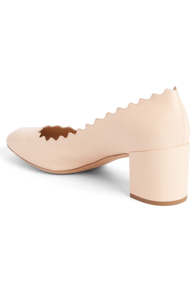 Chloé Lauren Scalloped Pump, Alternate, color,