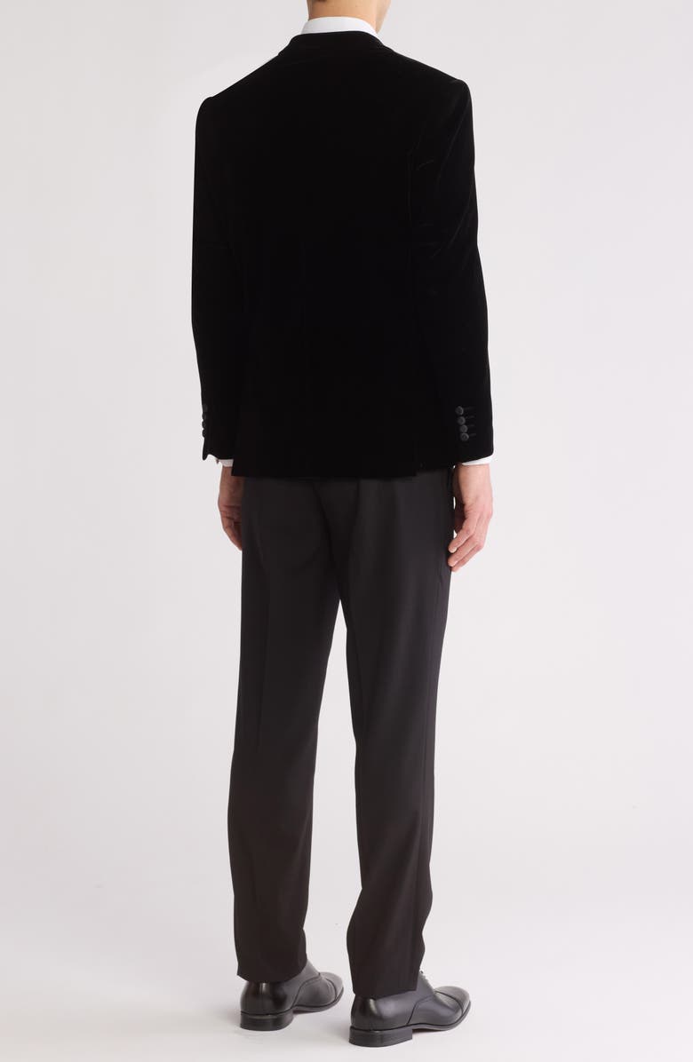 Two-Piece Velvet Double Breasted Slim Fit Tuxedo