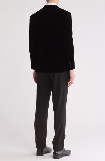 Two-Piece Velvet Double Breasted Slim Fit Tuxedo