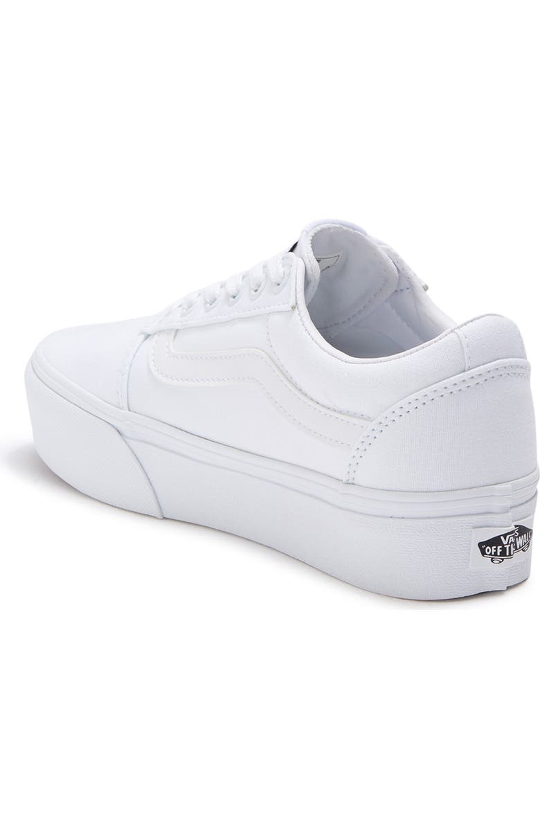 Vans Ward Platform Sneaker, Alternate, color, Canvas W