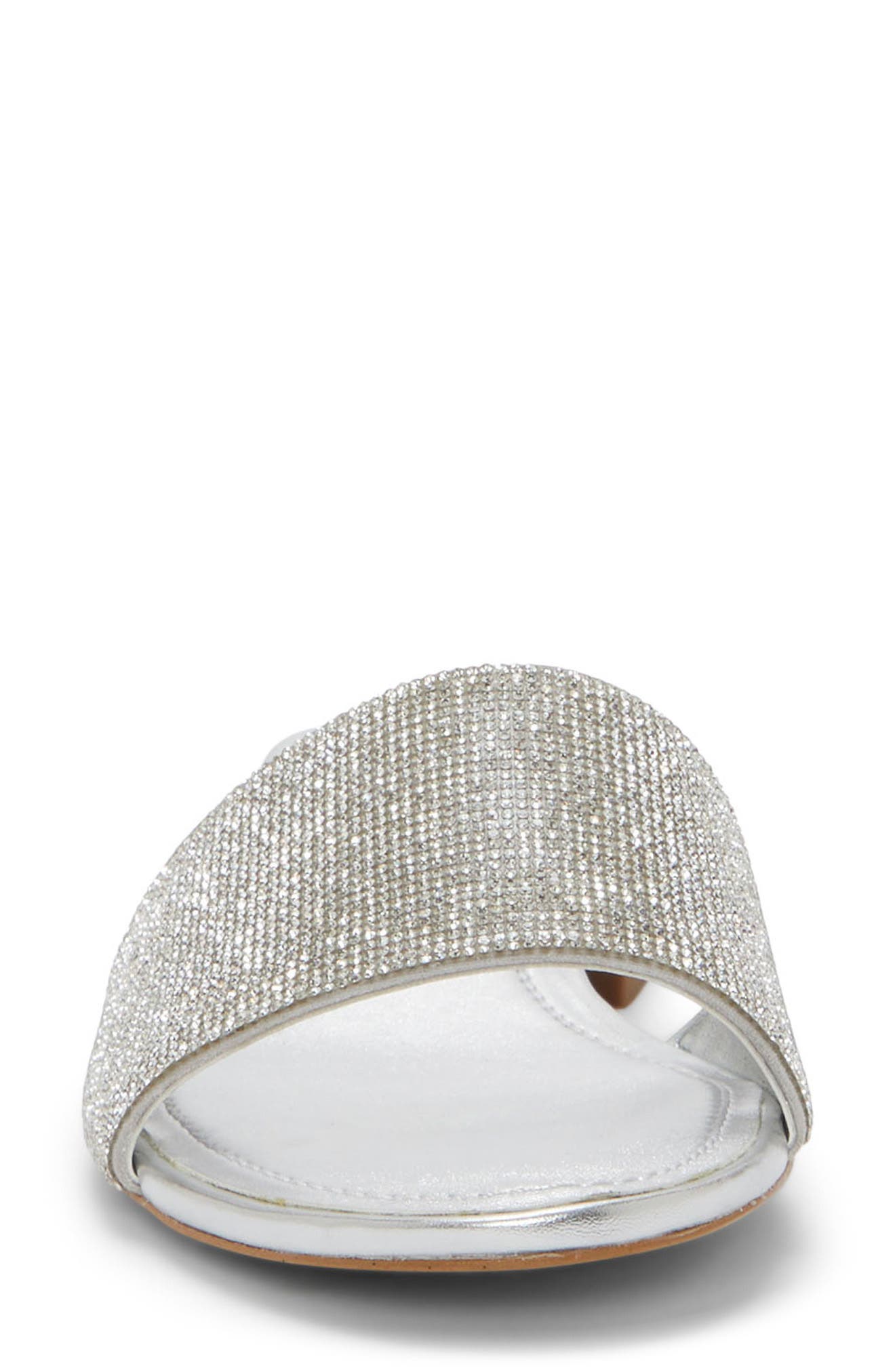 Vince Camuto Meren Slide Sandal, Alternate, color, Silver