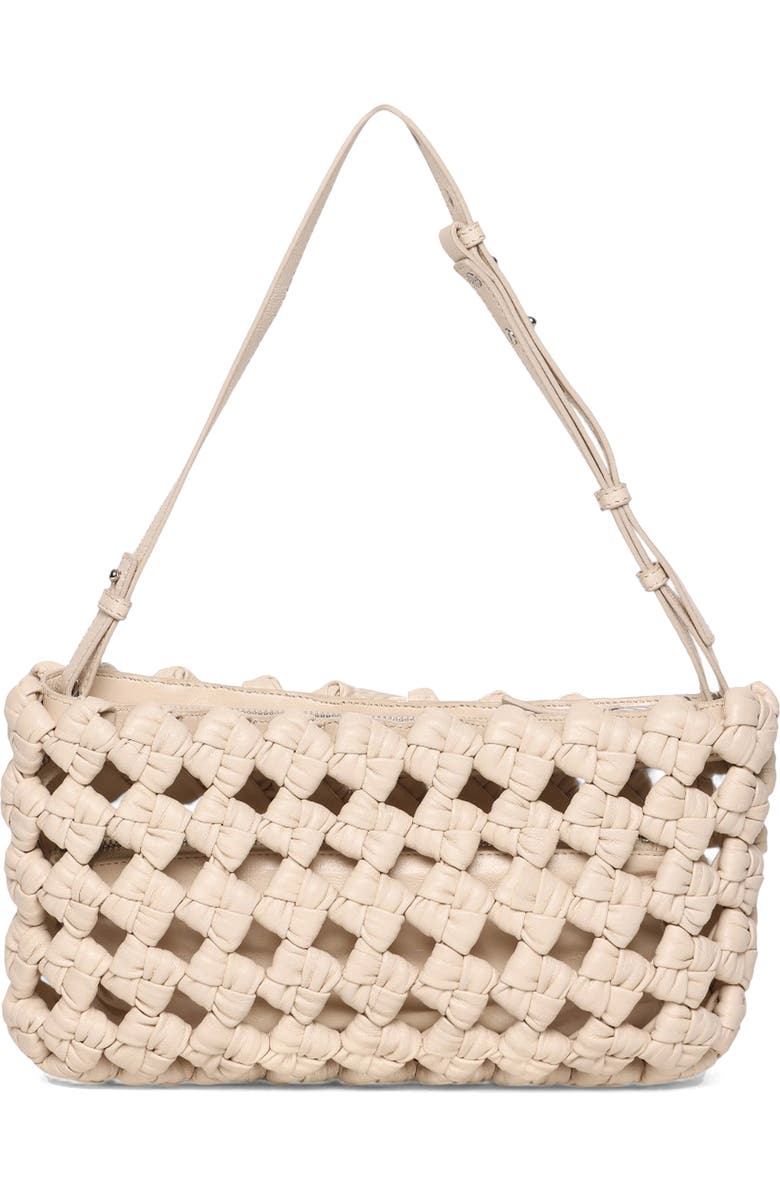 Walter Baker Ash Leather Convertible Clutch, Main, color, Oyster