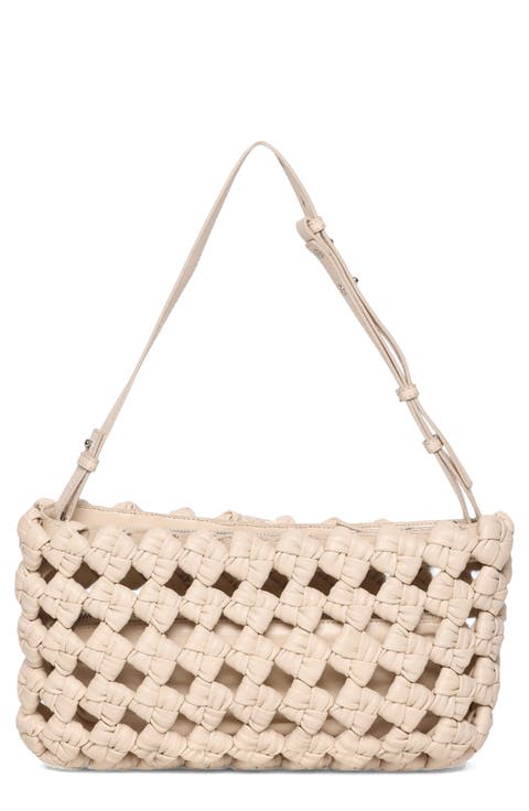 Ash Leather Convertible Clutch