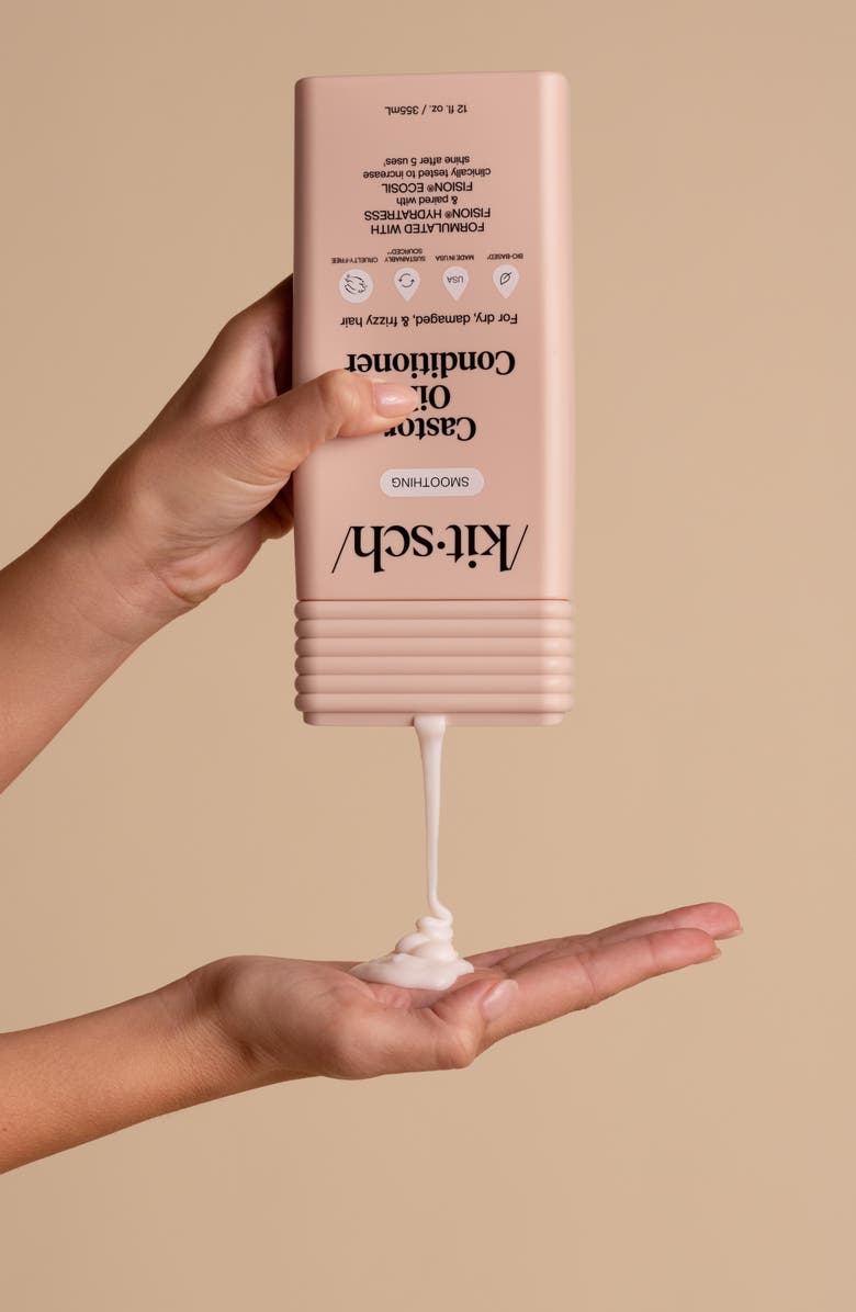 Kitsch Castor Oil Nourishing Conditioner, Alternate, color, 