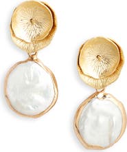 Set & Stones Reese Freshwater Pearl Drop Earrings
