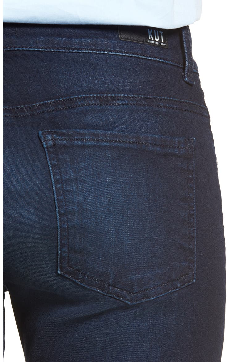 Natalie Stretch Bootleg Jeans, Alternate, color, LIBERATING