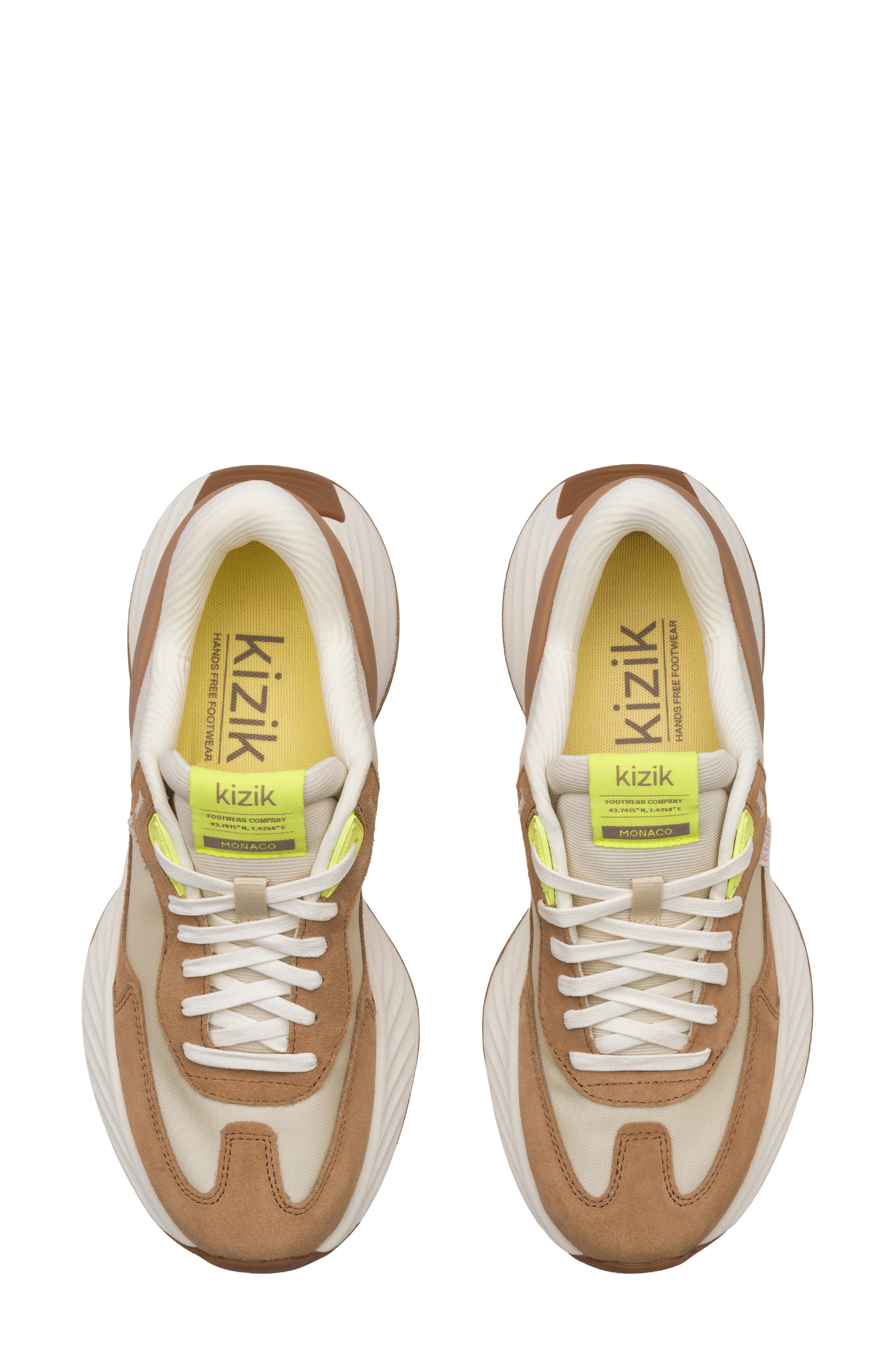 Monaco Hands-Free Sneaker, Alternate, color, FOG/ SANDSTORM