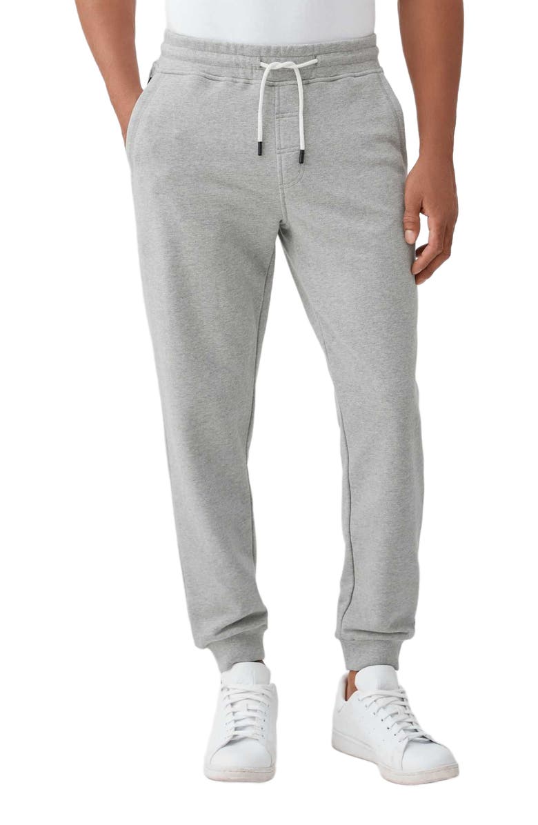 Surfside Supply Co. Dune Drawstring Terry Jogger, Alternate, color, Heather Grey