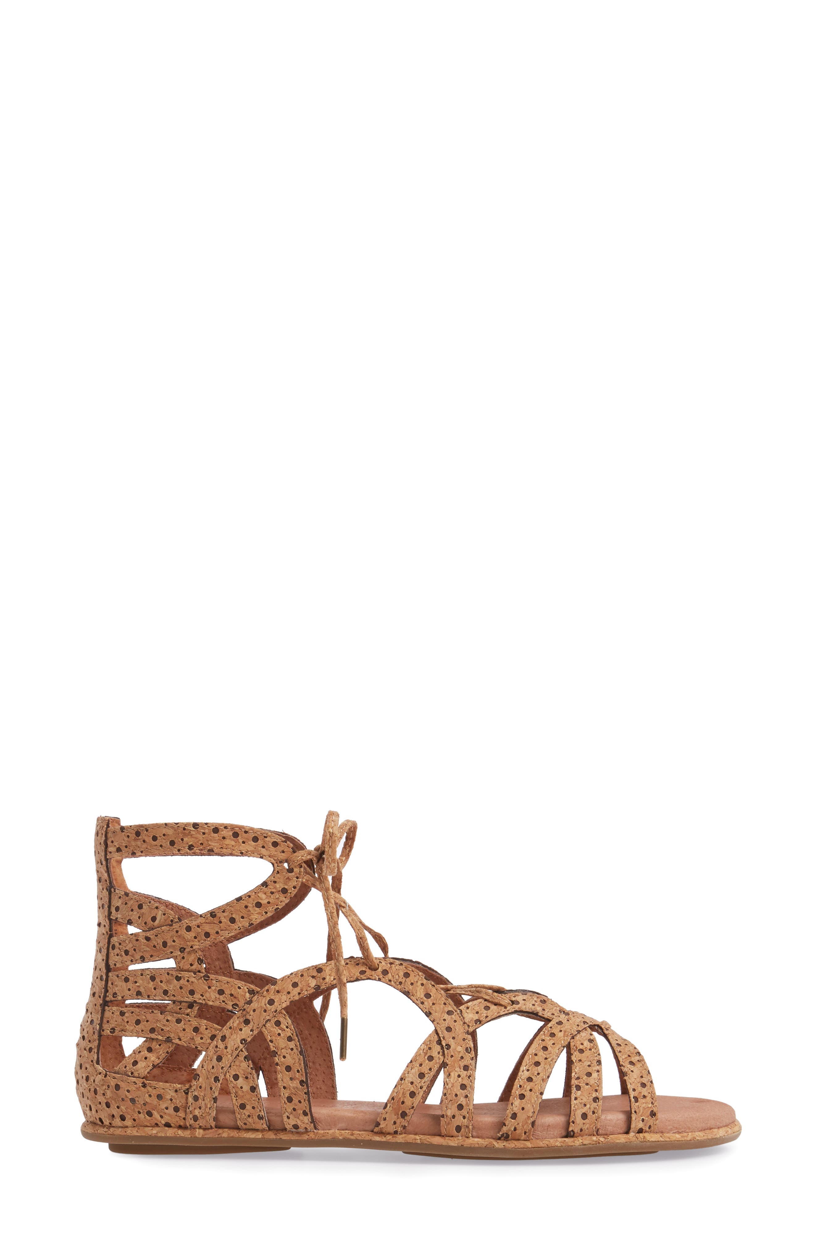 Gentle Souls by Kenneth Cole 'Break My Heart 3' Cage Sandal, Alternate, color, Natural Combo