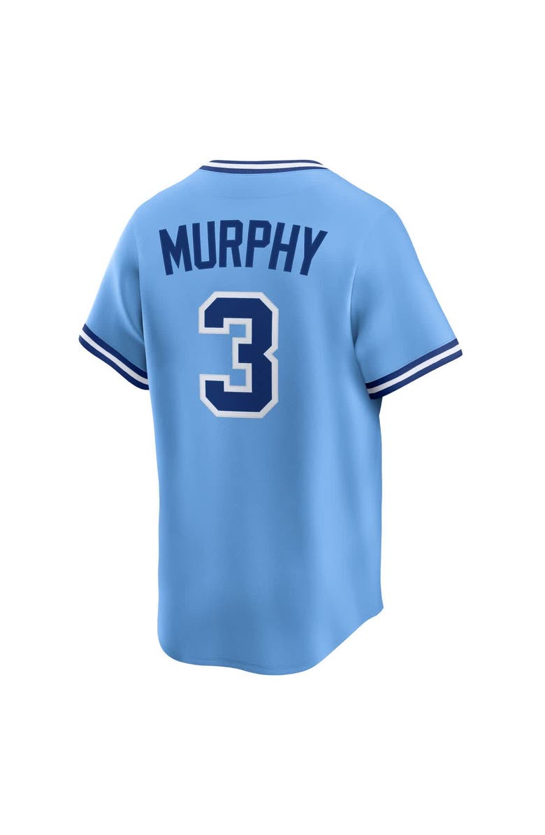 Nike Men's Nike Dale Murphy Light Blue Atlanta Braves Throwback Cooperstown Collection Limited Jersey, Alternate, color, 