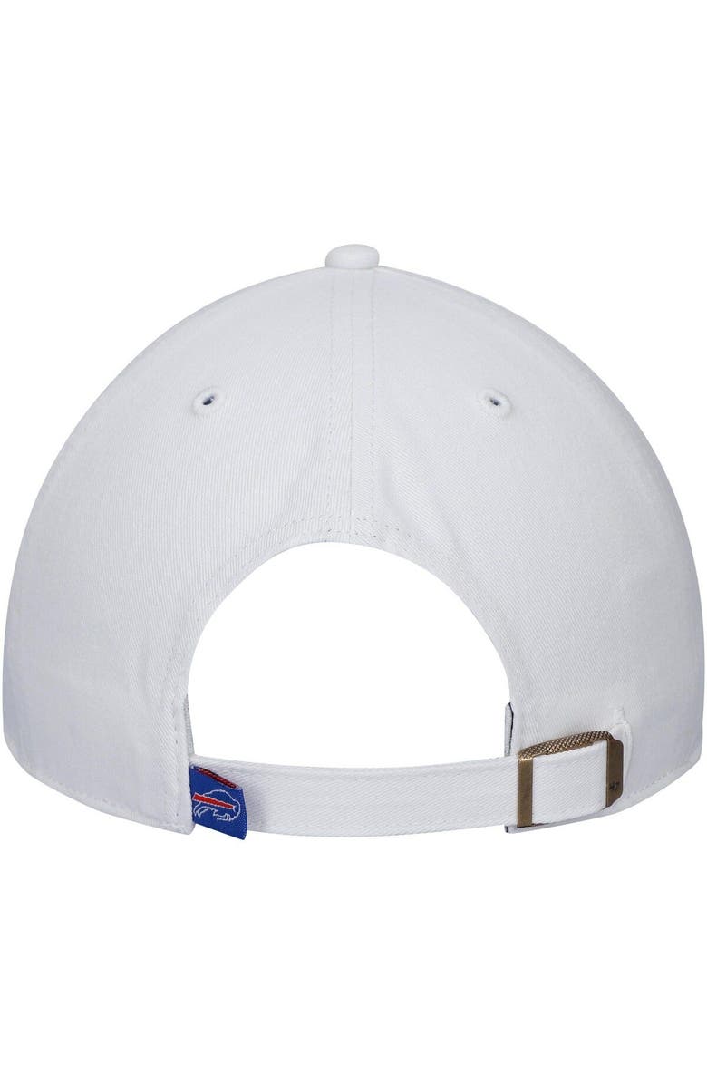 '47 Men's '47 White Buffalo Bills Logo Clean Up Adjustable Hat, Alternate, color,