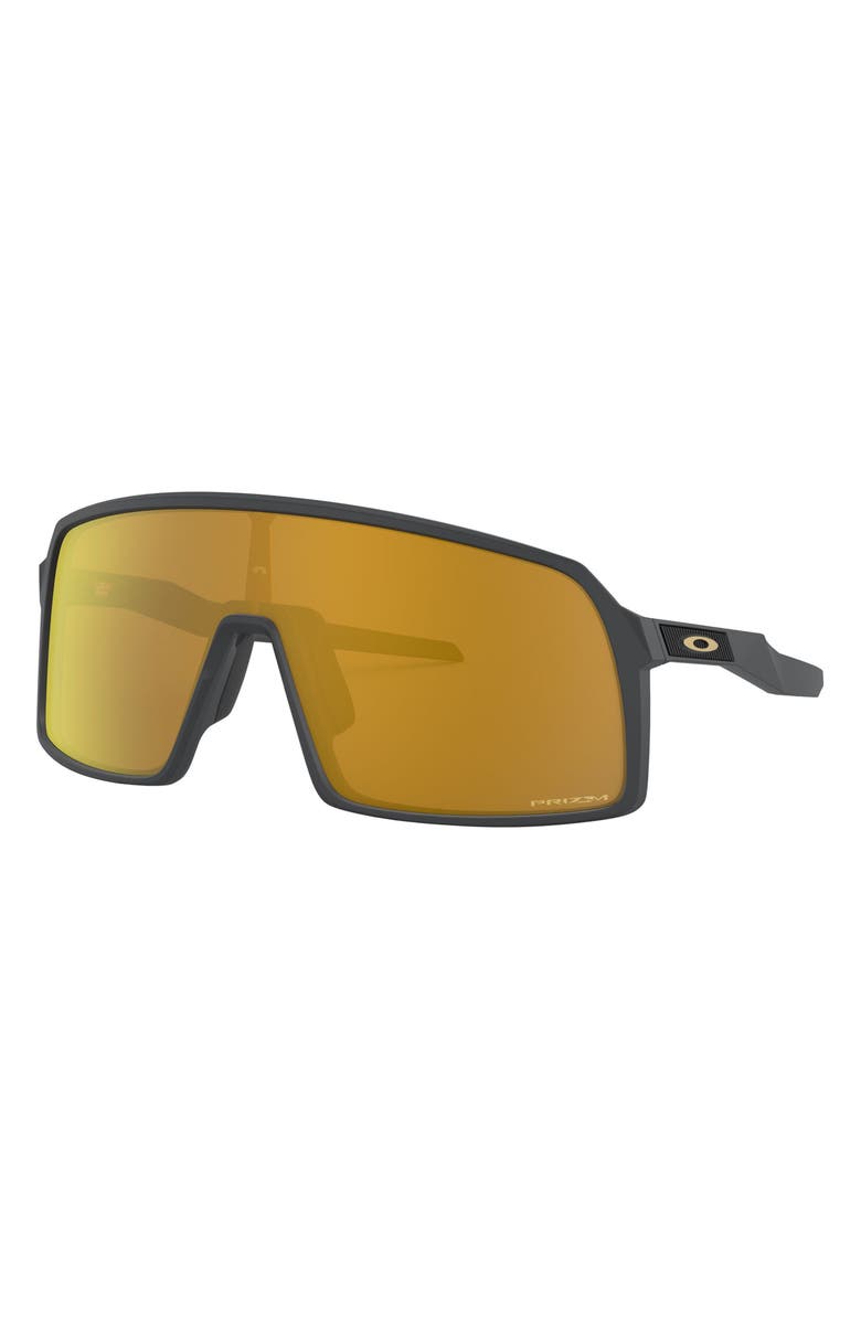 Oakley Sutro 137mm Prizm<sup>™</sup> Shield Sunglasses, Alternate, color, Matte Black