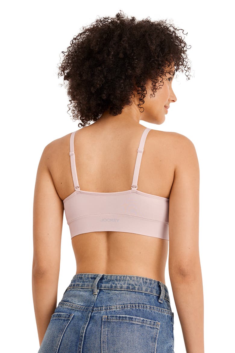 Women's Seamfree Light Lift Bralette, Alternate, color, Pink Mist