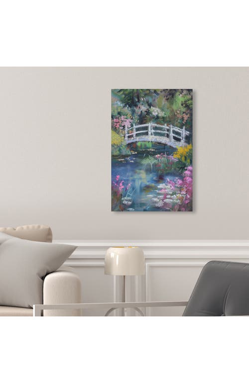 Wynwood Studio Hidden Garden Canvas Wall Art In Blue