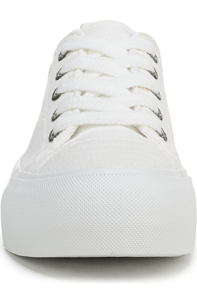 Blowfish Malibu Sadie Sun Embroidered Flower Platform Sneaker, Alternate, color, White