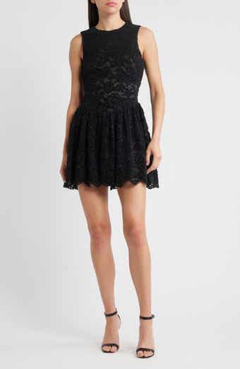 LIKELY Elisie Lace Fit & Flare Cocktail Dress