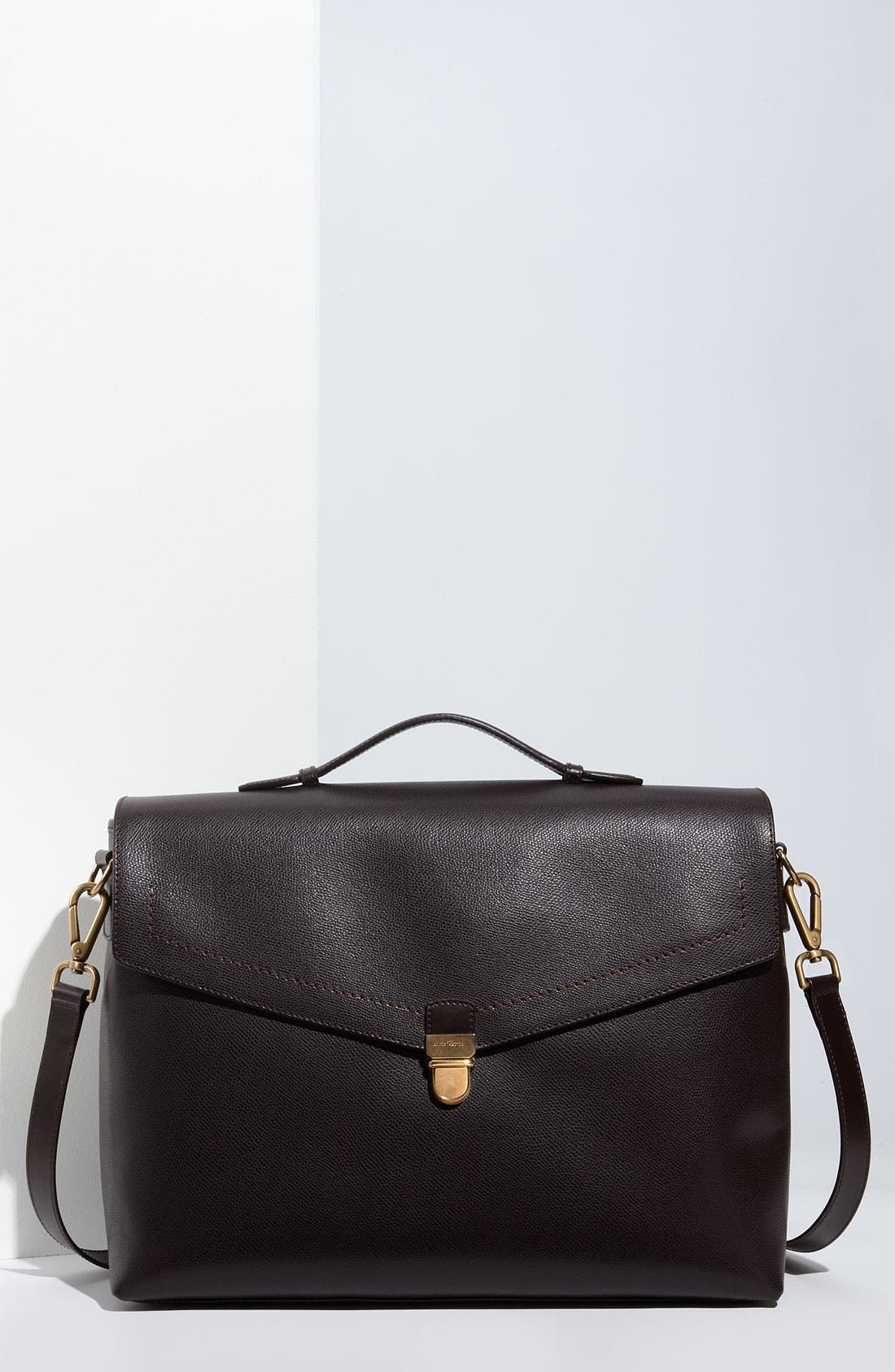 FERRAGAMO Salvatore Ferragamo 'Los Angeles' Briefcase, Main, color, 