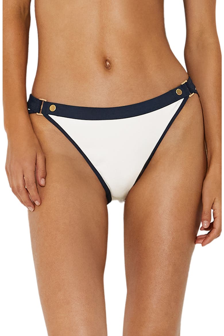 Saskia Bikini Bottoms, Main, color, IVORY/ NAVY