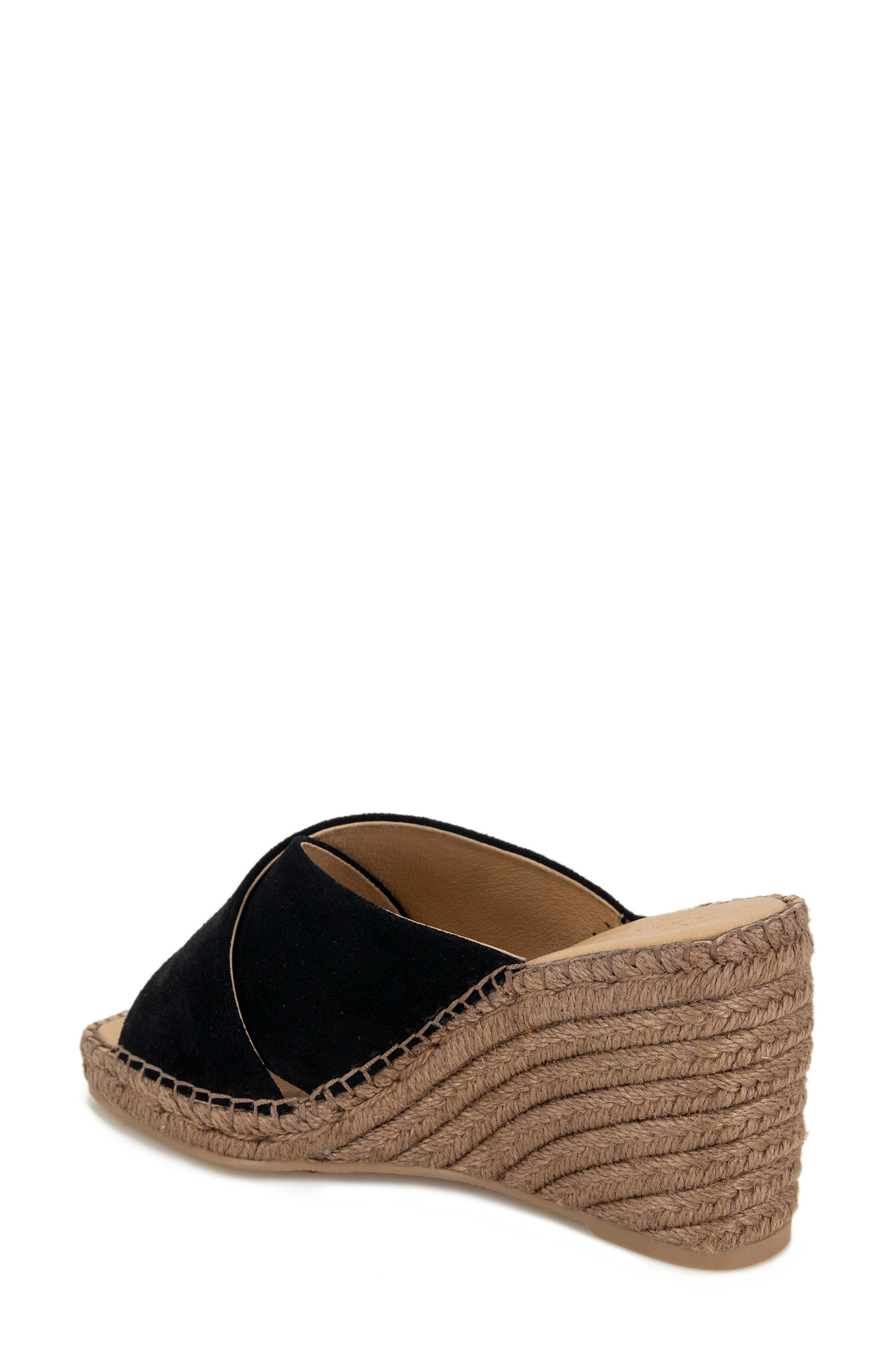 Splendid Britt Espadrille Platform Wedge Slide Sandal, Alternate, color, 