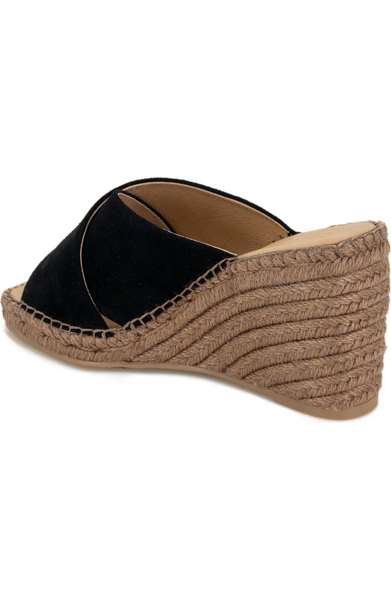 Splendid Britt Espadrille Platform Wedge Slide Sandal, Alternate, color,