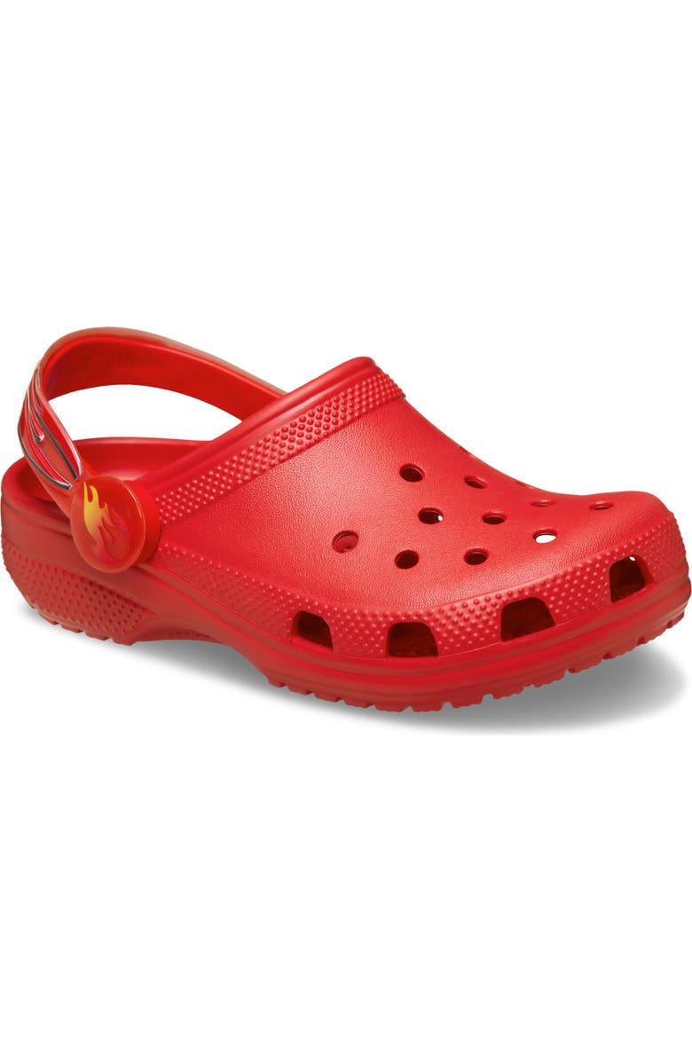 CROCS Kids' Classic Flame Lights Clog, Main, color, Flame