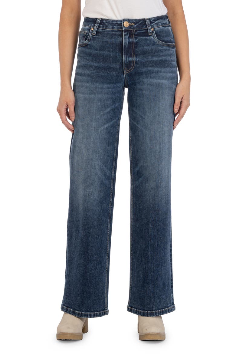 KUT from the Kloth Jean High Waist Wide Leg Jeans, Main, color, 