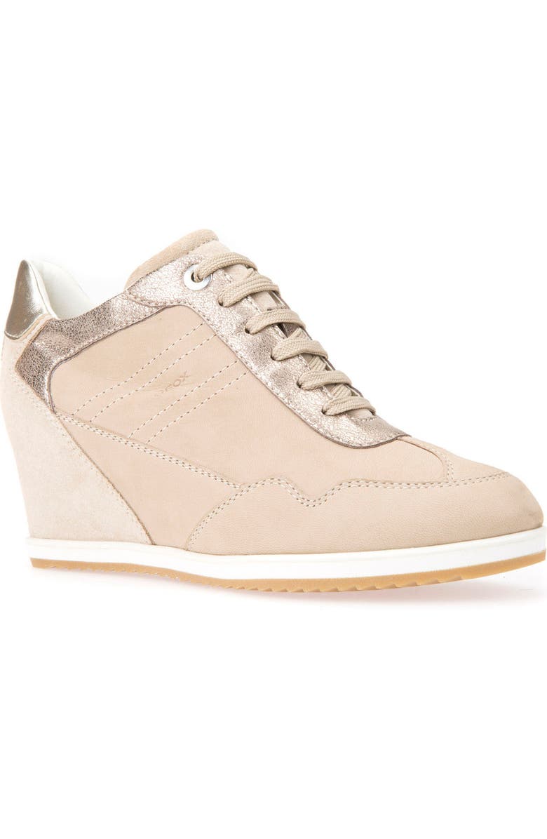 Geox Illusion 34 Wedge Sneaker, Main, color,