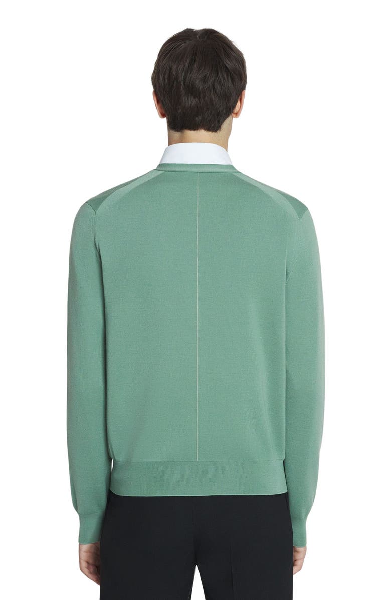 Lanvin MERINO CARDIGAN, Alternate, color, 