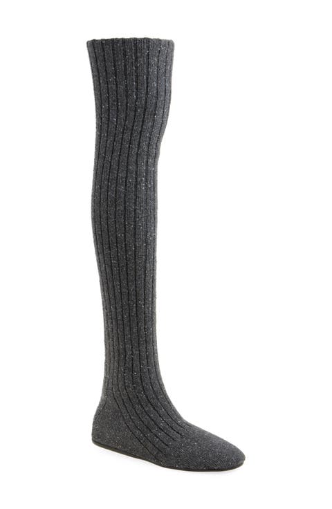 Linings Thigh-High Sock Boot