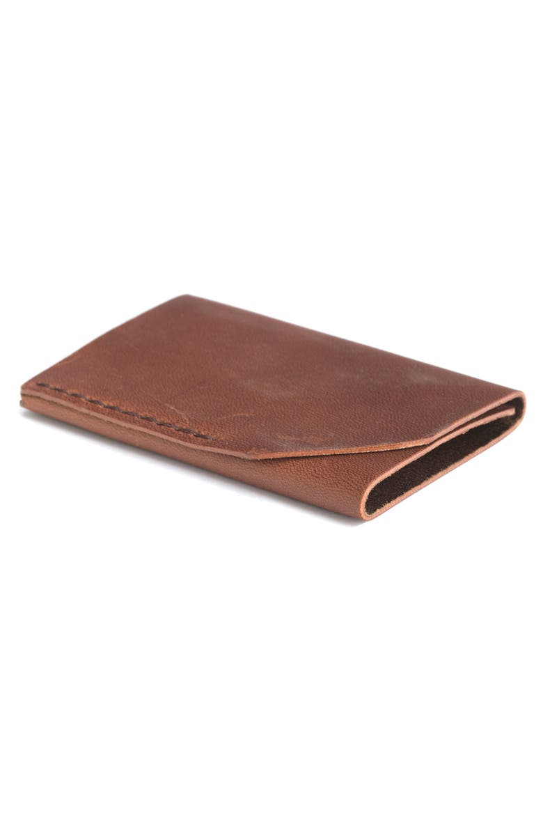 No. 2 Card Holder Wallet, Alternate, color, WHISKEY