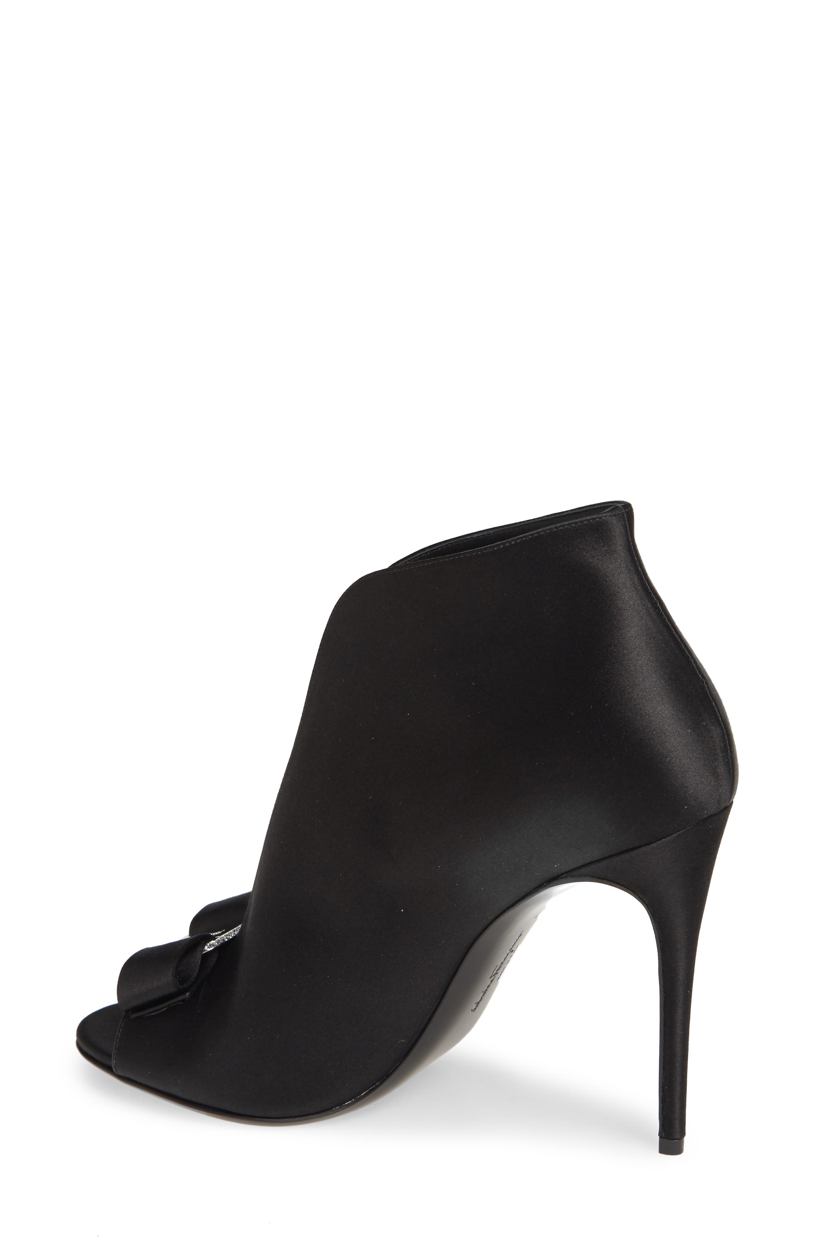 FERRAGAMO Salvatore Ferragamo Lara Peep Toe Bootie, Alternate, color, 