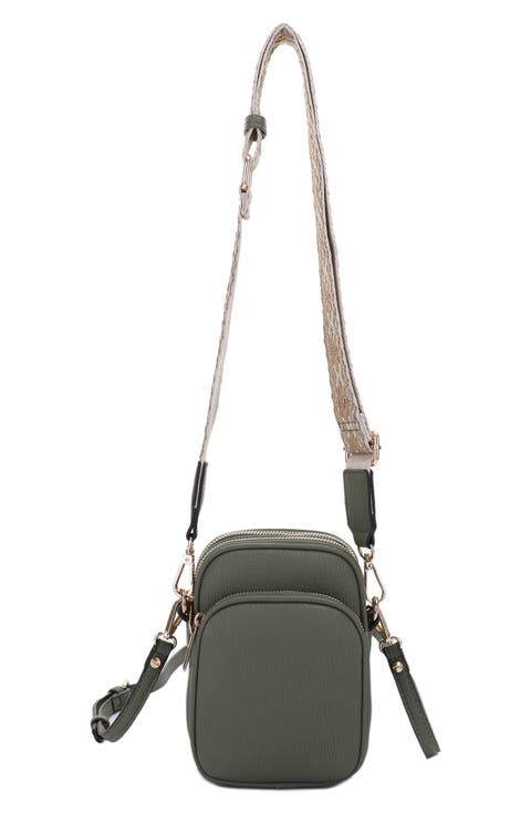 Josephine Vegan Leather Crossbody Bag