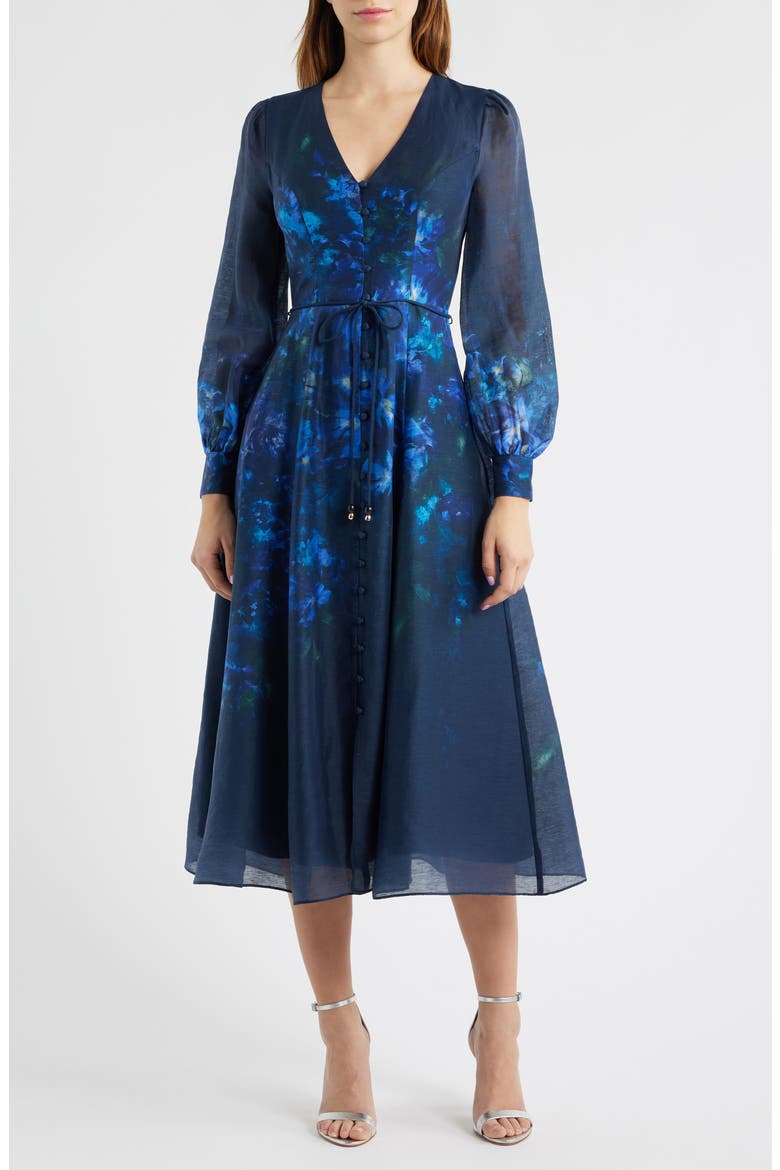 kailee texture long sleeve midi dress Elliatt | Dresses | Kailee Texture Long Sleeve Midi Dress