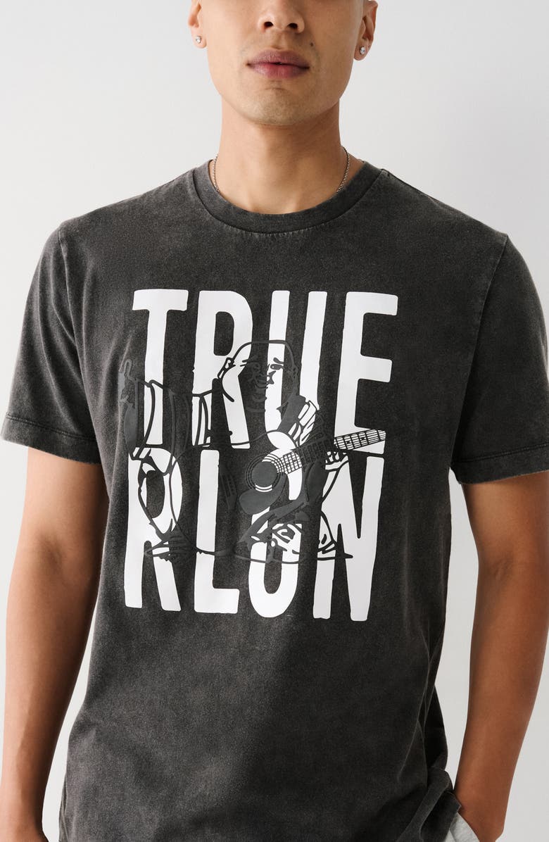 True Religion Buddha Graphic T-Shirt, Alternate, color,