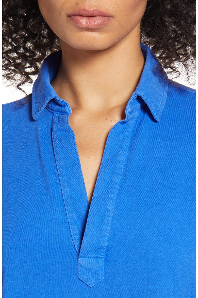 Heritage Jersey Popover Henley, Alternate, color, LAPIS BLUE