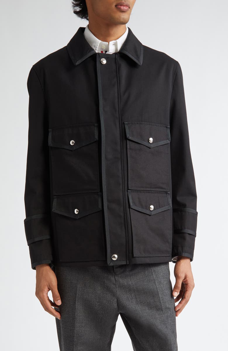 Thom Browne Utility Field Jacket, Main, color,