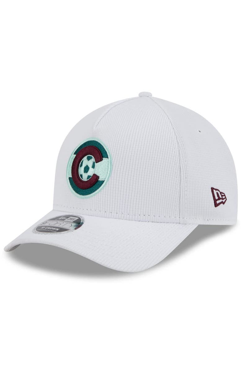 New Era Men's New Era White Colorado Rapids 2025 Jersey Hook 9FORTY M-Crown Adjustable Hat, Alternate, color, White