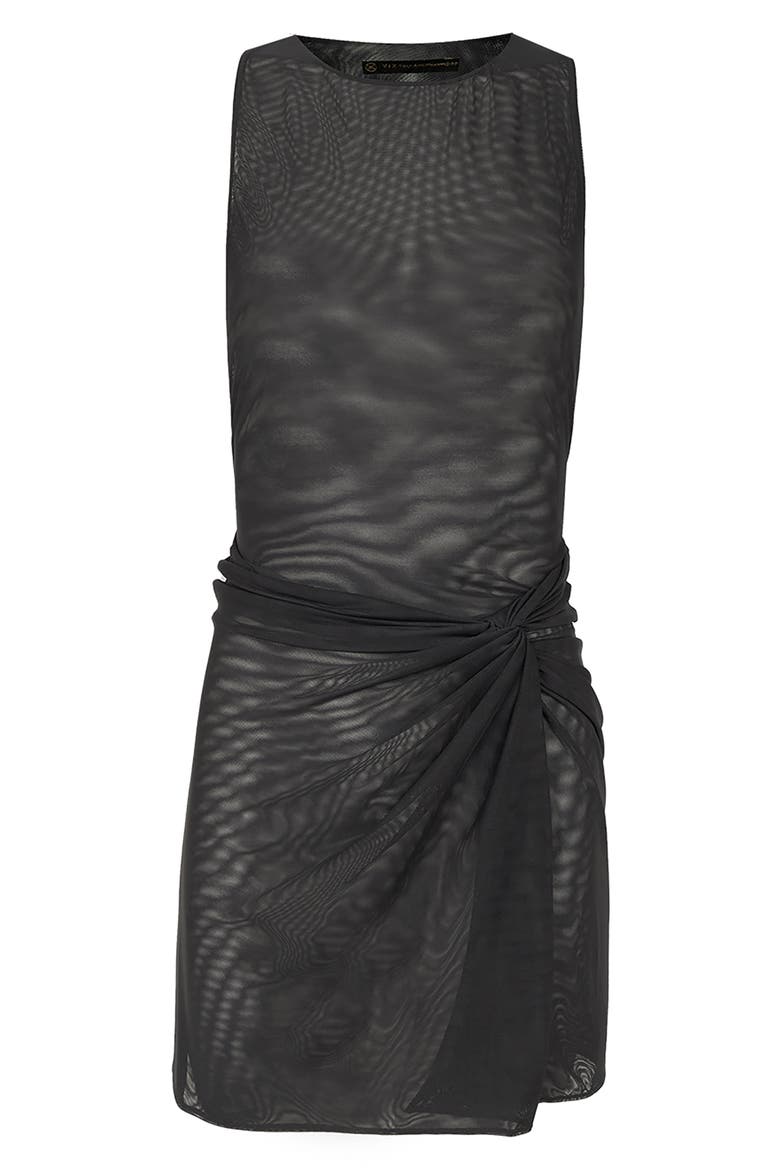 Mila Short Cover-Up Dress, Alternate, color, GREY