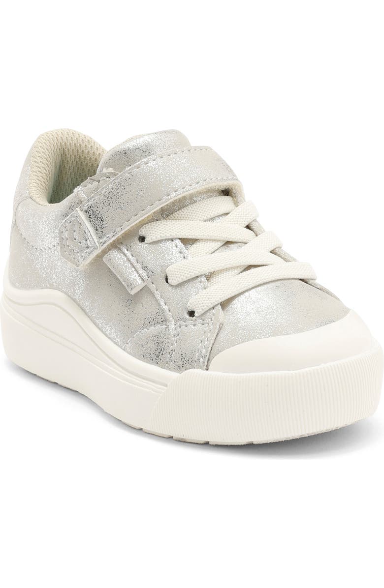 Dr. Scholl's Kids' Time Off Sneaker, Main, color, Silver