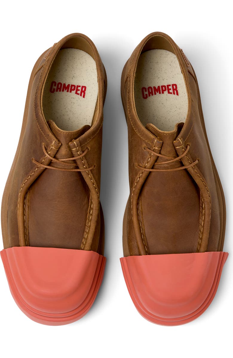 Camper Junction Cap Toe Chukka, Alternate, color, Medium Brown/ Brown