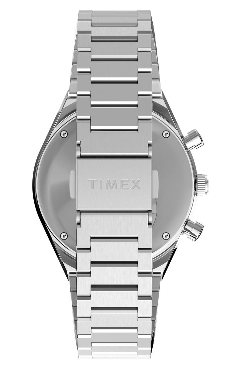Timex<sup>®</sup> Q Chronograph Bracelet Watch, 40mm, Alternate, color, White