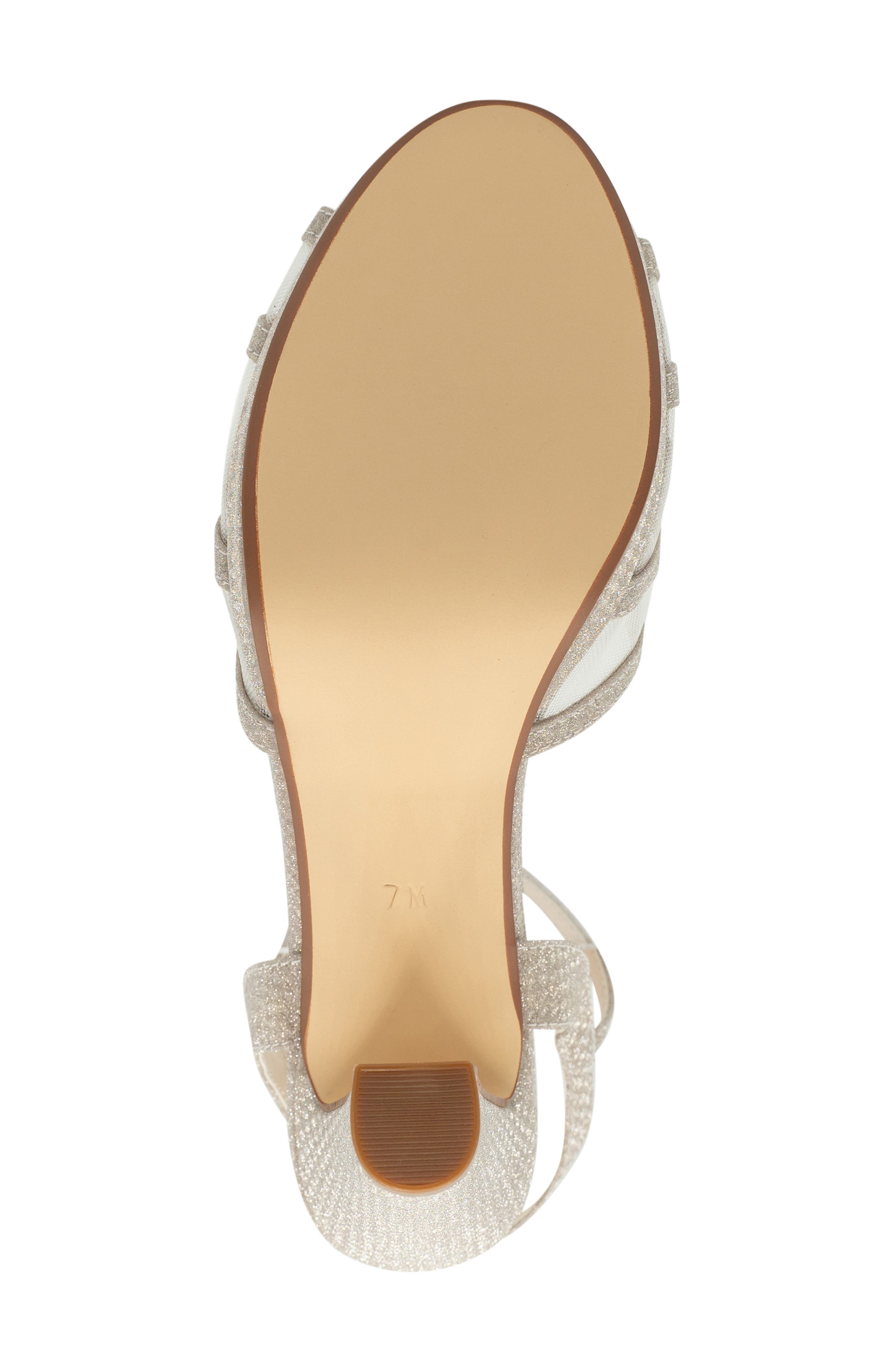 Anya Ankle Strap Sandal, Alternate, color, CHAMPAGNE