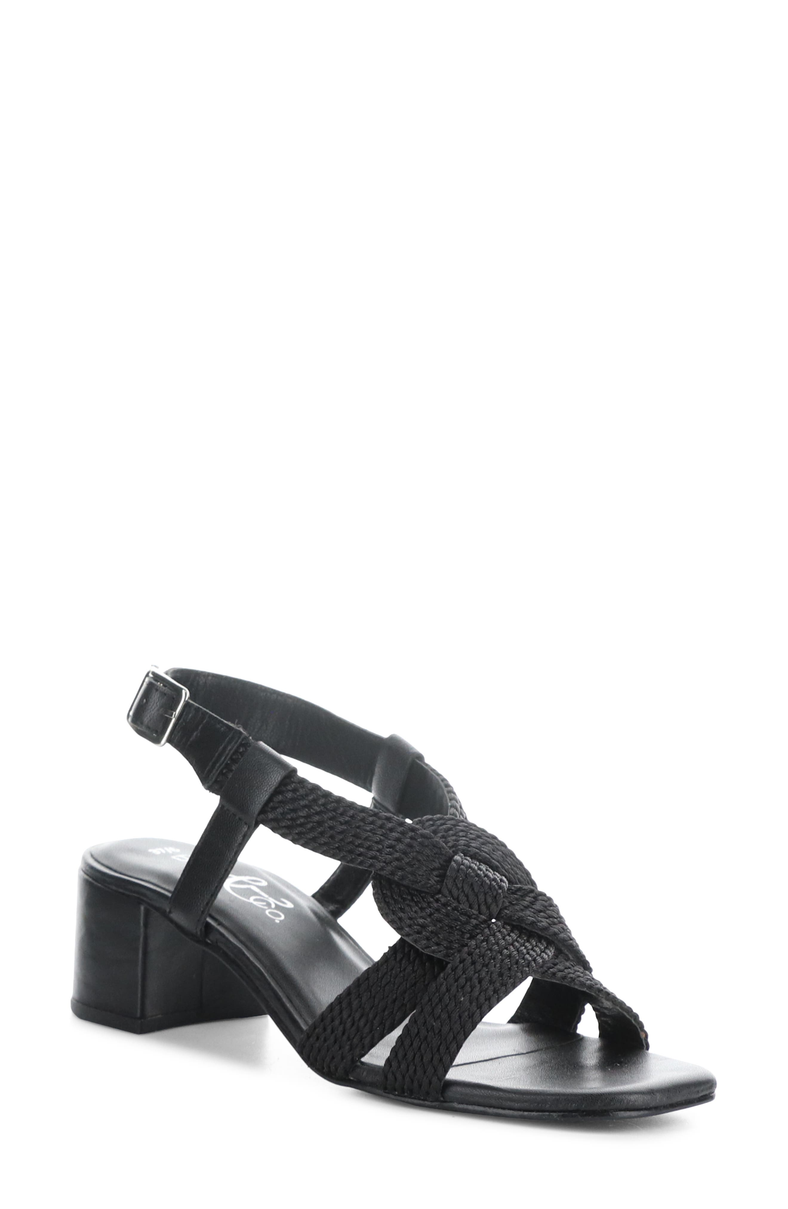 Bos. & Co. Upbeat Block Heel Slingback Sandal, Main, color, 