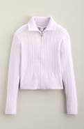 Nordstrom Kids' Cable Knitted Zip Cardigan