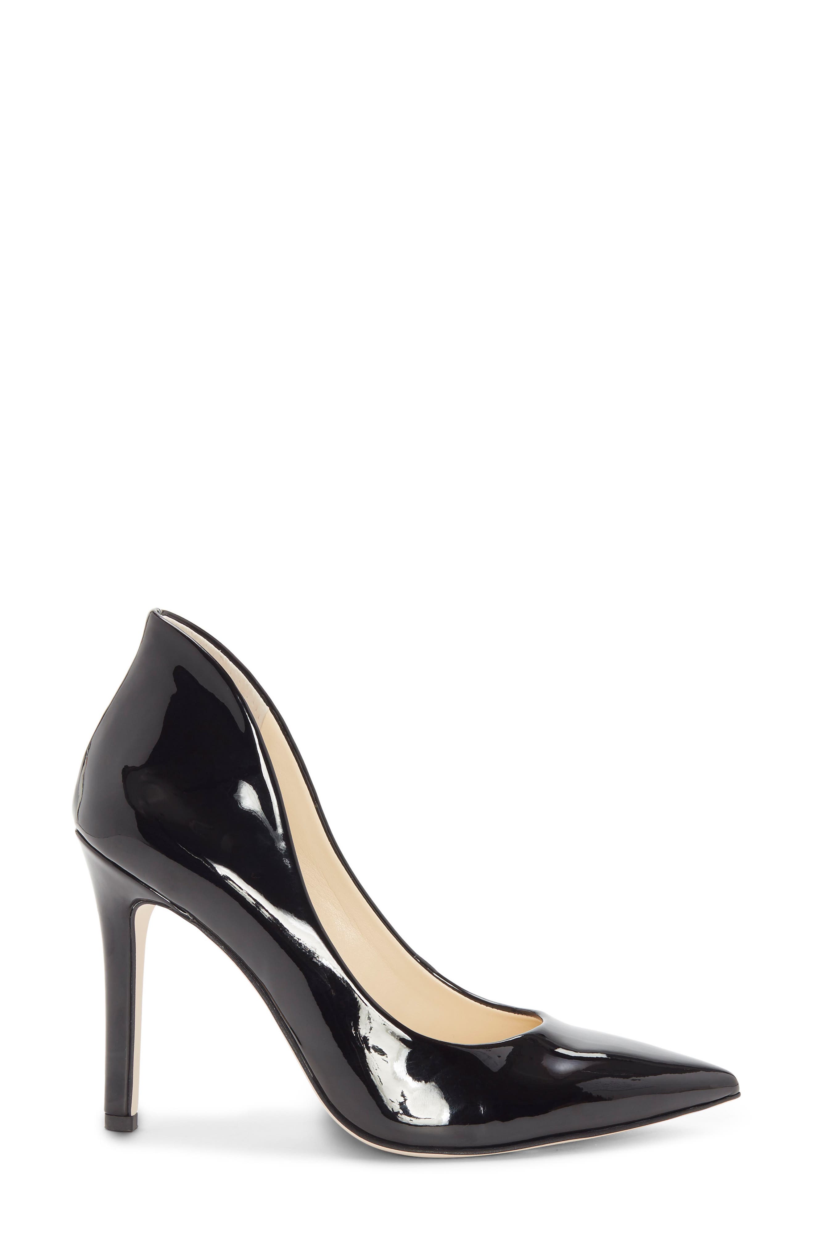 Cambredge Pointed Toe Pump, Alternate, color, BLACK