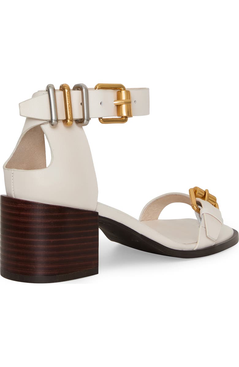 Rebecca Minkoff Buckle Up Ankle Strap Sandal, Alternate, color, Panna