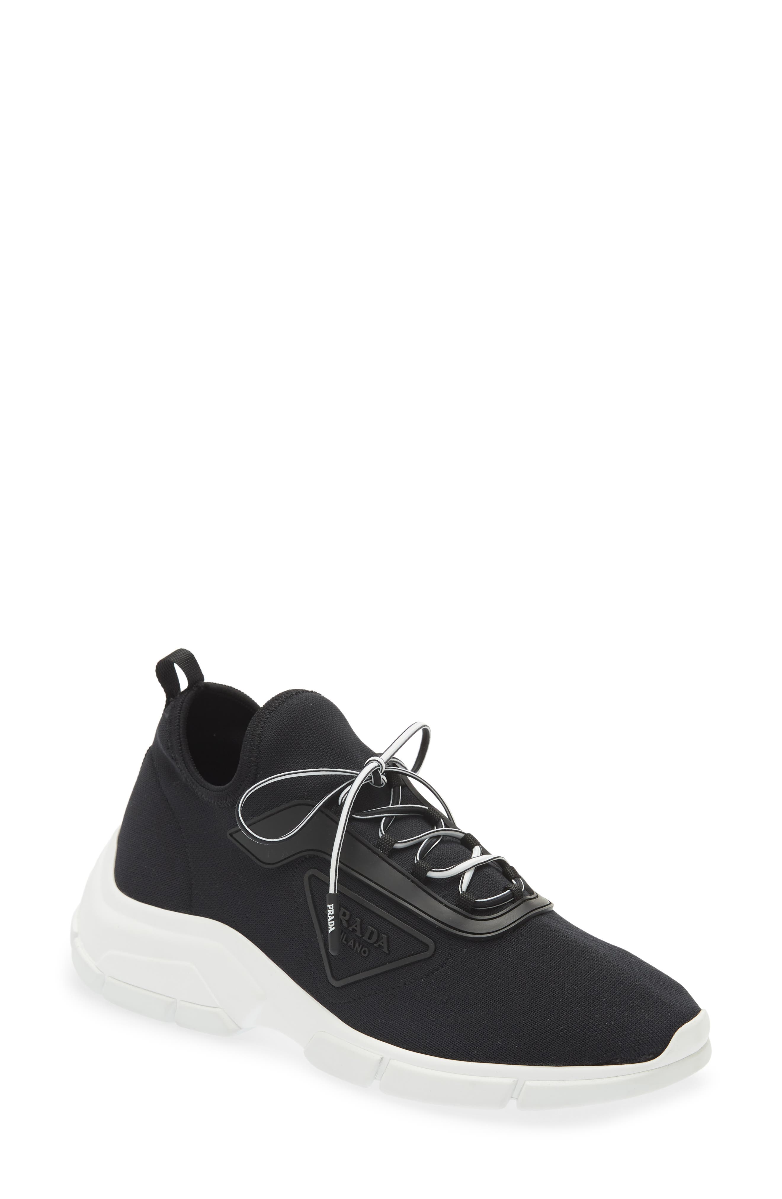 Prada Updated XY Lace-up Sneaker, Main, color, 