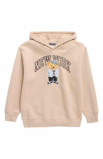 Kids' New York Bear Graphic Hoodie